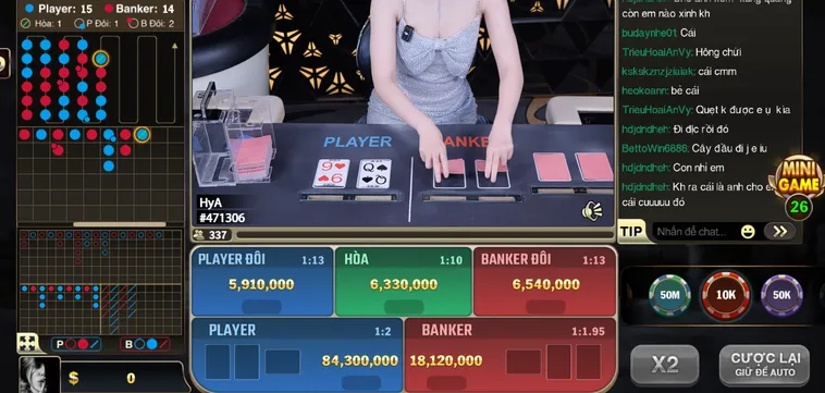 Hướng Dẫn Phân Tích Roadmap Và Tối Ưu Lợi Nhuận Baccarat BigWin Livestream Tại B52 Club