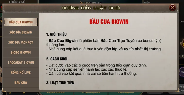Bầu Cua BigWin Livestream Tại B52 Club Tuyệt Chiêu Săn Thưởng Khủng