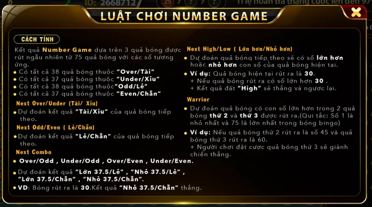 Phân Tích Xác Suất Và Kỹ Thuật Soi Cầu Bất Bại Tại Number Game Tại B52 Club