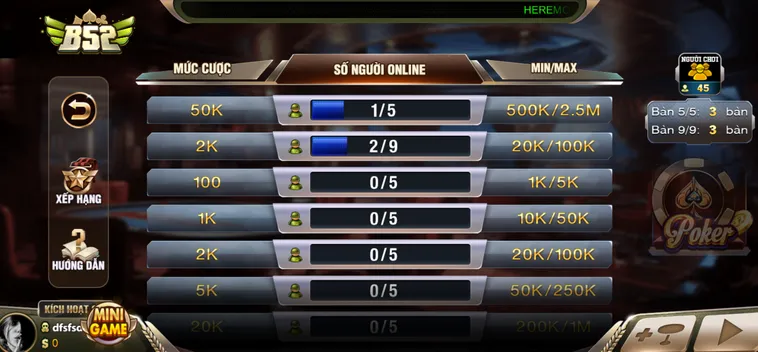 Poker Tại B52 Club Hướng Dẫn Kỹ Thuật Đặt Cược Chắc Thắng Cho Tân Thủ