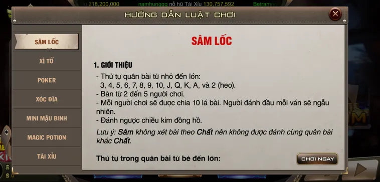 Phá Đảo Sảnh Sâm Lốc Tại B52 Club Nhận Thưởng Cực Khủng Mỗi Ngày