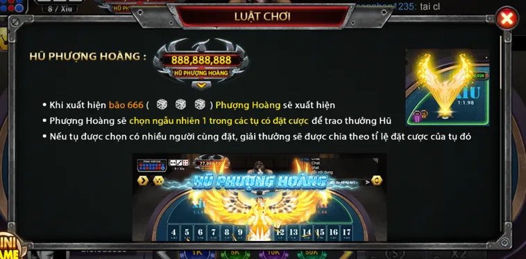 Phân Tích Hệ Thống Quản Trị Rủi Rò Tại Sảnh Casino Sicbo Phượng Hoàng Tại B52 Club