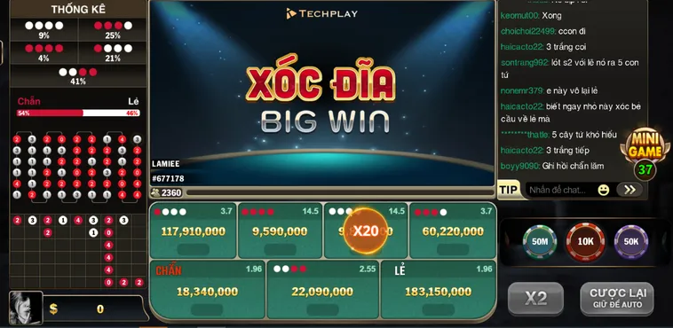 Phân Tích Kỹ Thuật Xác Suất Khi Chơi Xóc Đĩa BigWin Livestream Tại B52 Club