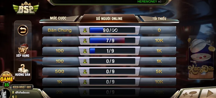 Quản Trị Rủi Rò Và Tính Minh Bạch Pháp Lý Tại Sảnh Casino Xóc Đĩa Tại B52 Club